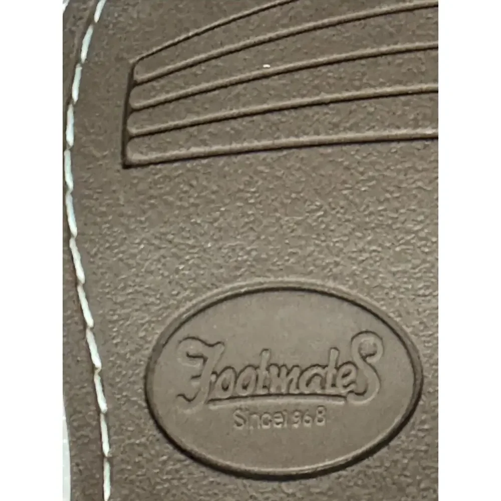 Footmates Black Leather Baby Toddler Shoes Size 2.5 Model 7792 
